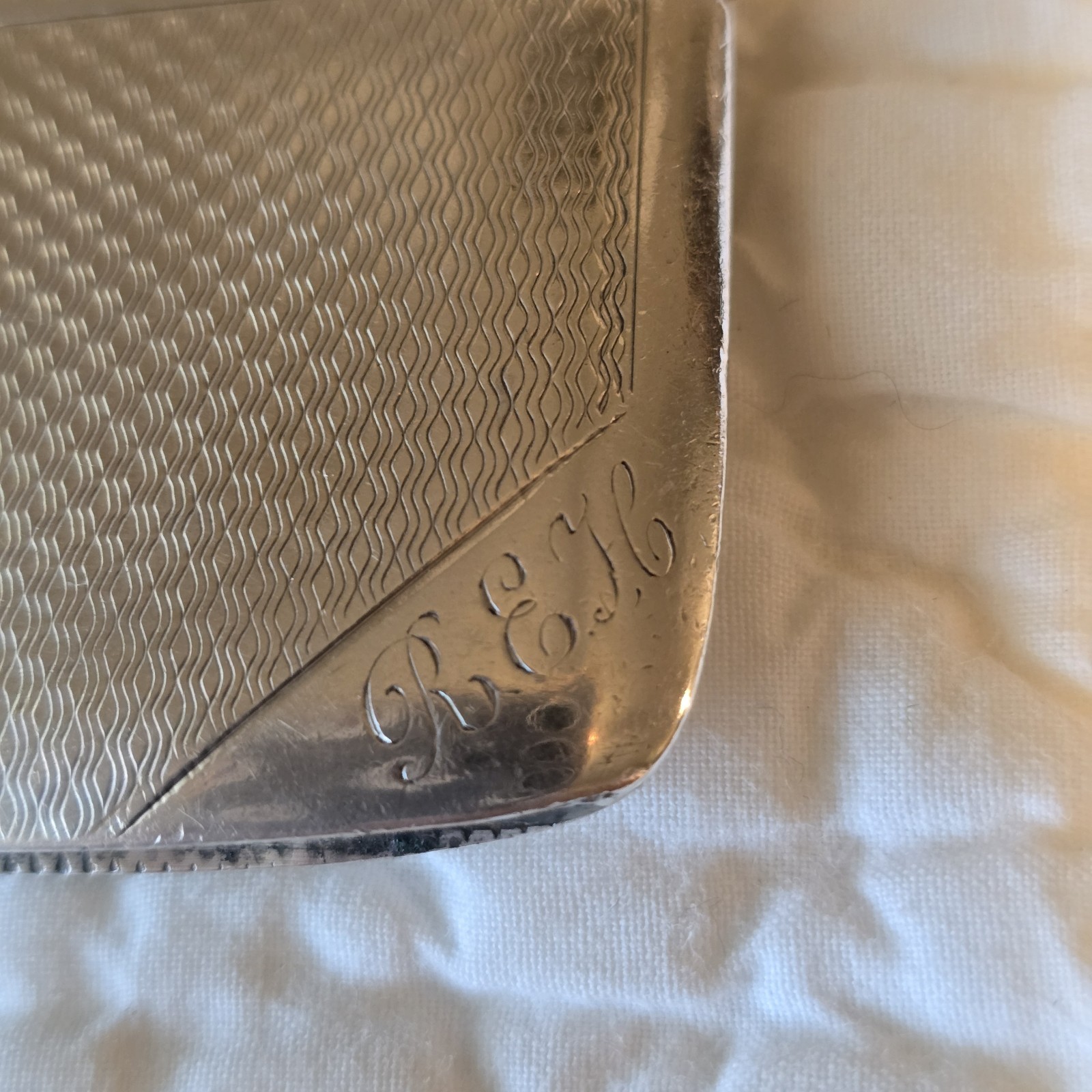 Antique Deakin & Francis Vesta Case Match Safe Holder Sterling Circa 1913 London