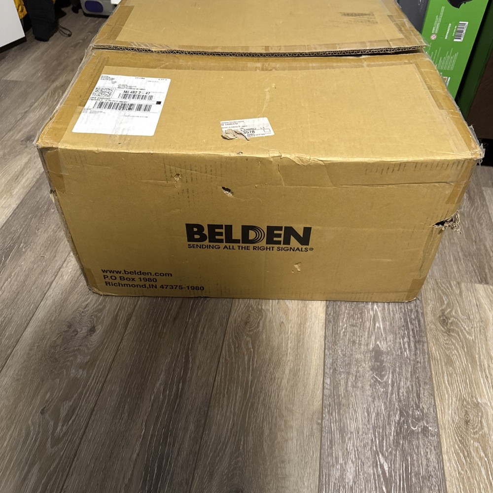 Belden ECX-04U FX ECX 4U Patch Panel Housing 19" Width (NEW OPEN BOX)
