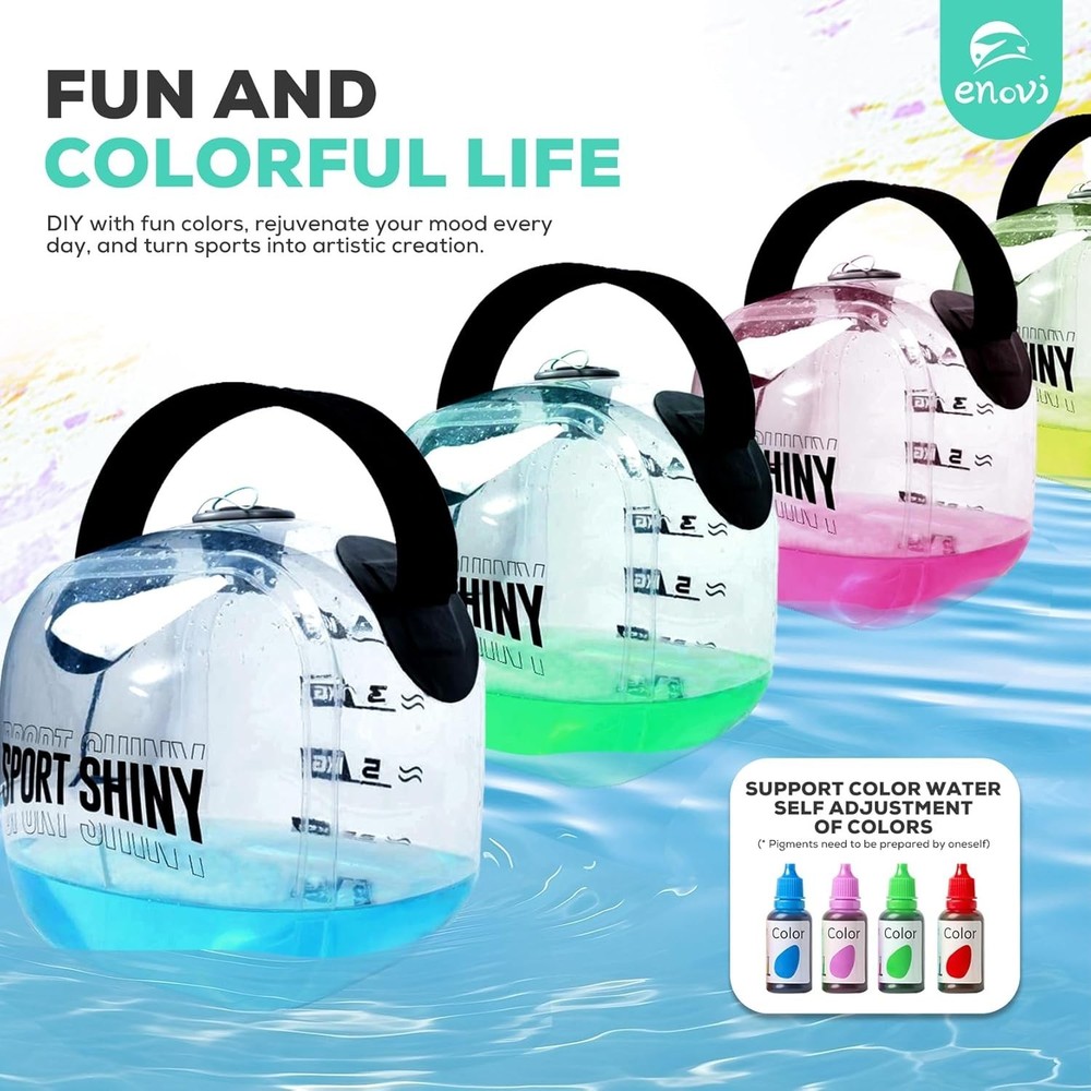 Kettlebells Foldable Water-Filled Kettlebell Adjustable Kettlebell