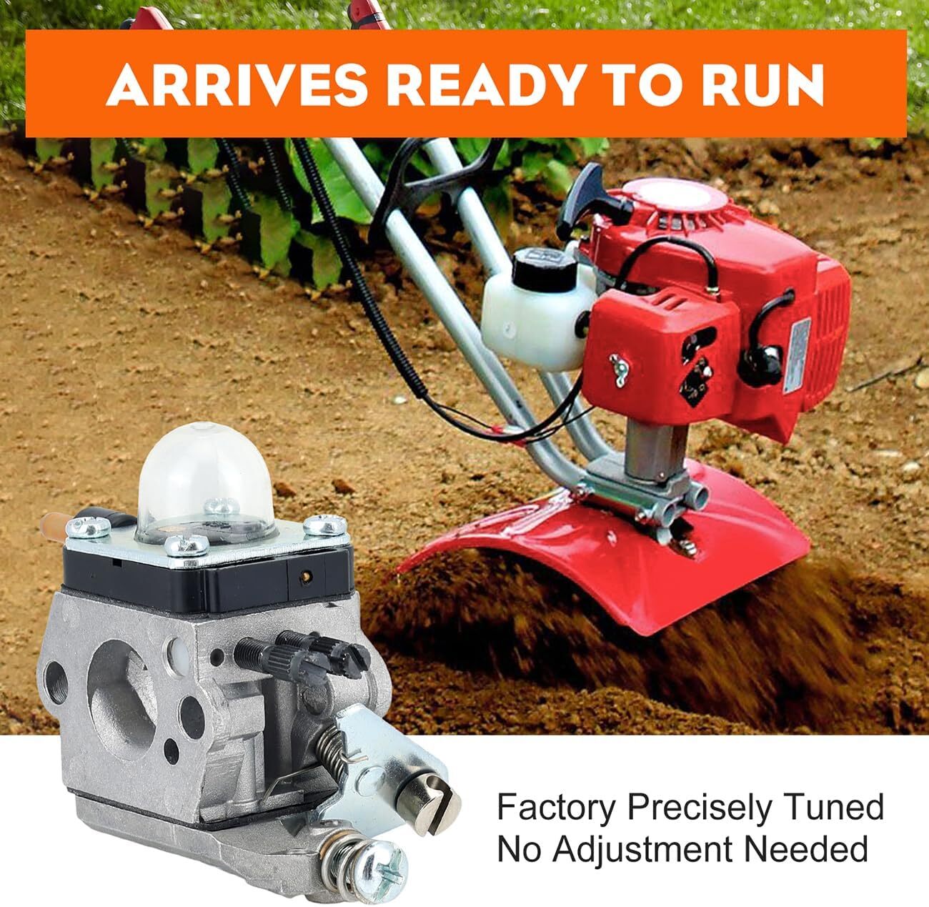 Carburetor for Mantis Tiller 7222 7225 SV-5C/2 Replaces A021001091 Zama C1U-K82