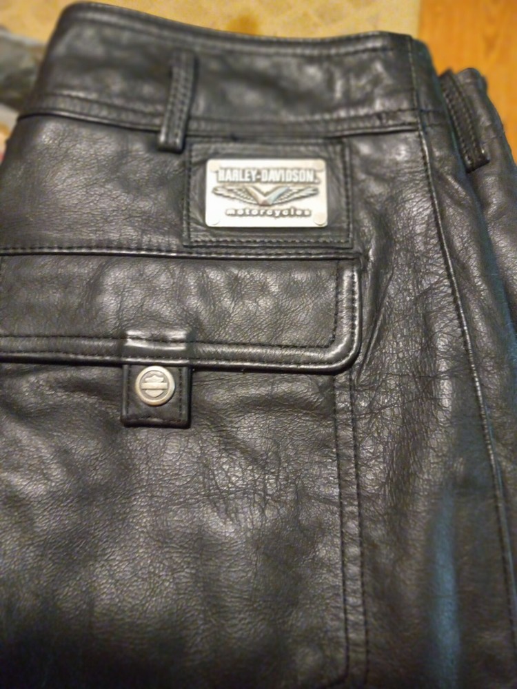 harley davidson leather Pants Unisex.