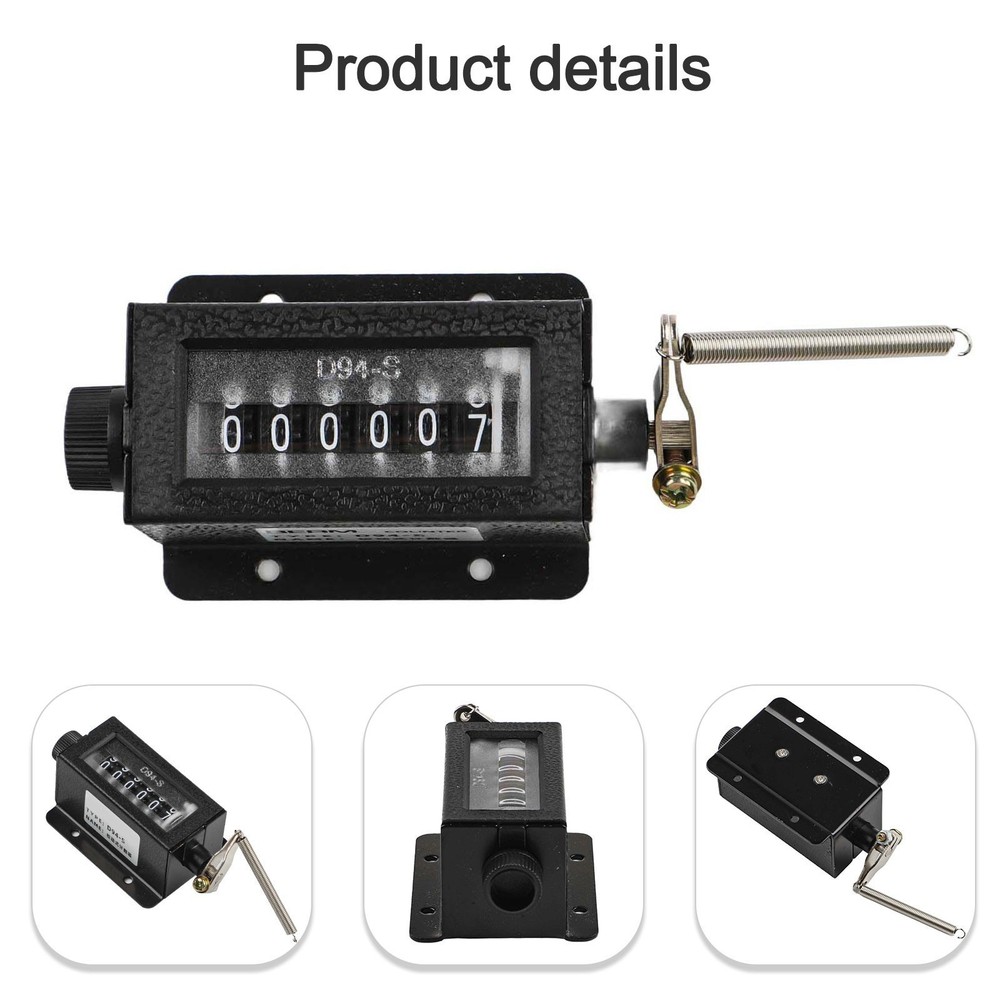 Meter Modules Industrial Counter 1:1 6 Digit Mount D94-S Replacement