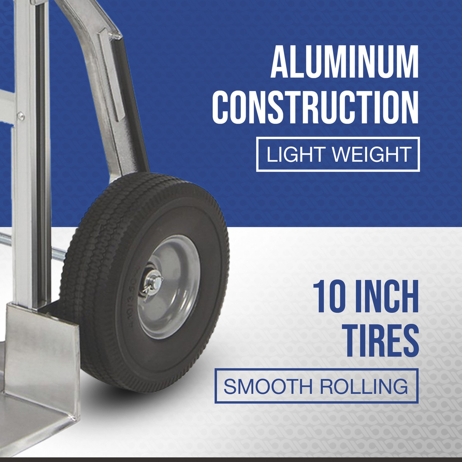 Strongway Aluminum Hand Truck/Stair Skid, 660-Lb. Capacity