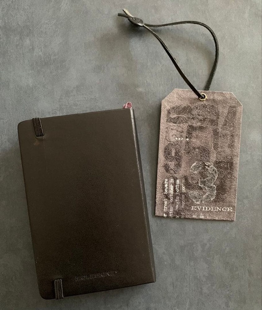 Moleskine Skull Design Note