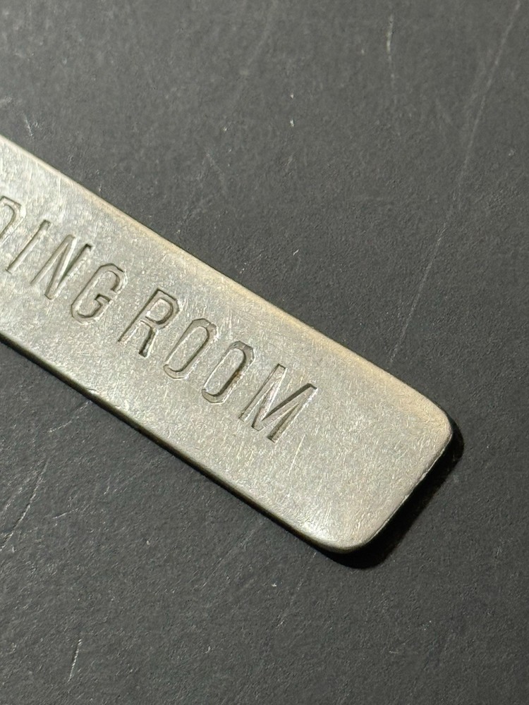 Vintage Coding Room Data Plate