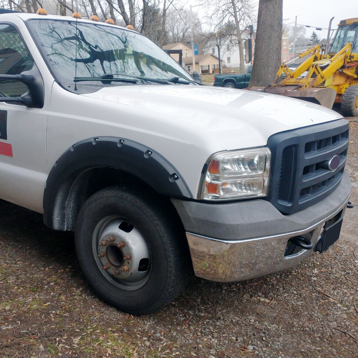 For 1999-2007 Ford F250 F350 Super Duty Fender Flares Wheel Pocket Rivet Style