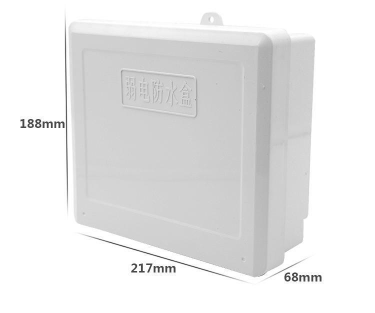 Waterproof Plastic Outdoor ABS Wall Electric Switch Box Enclosure With Socket