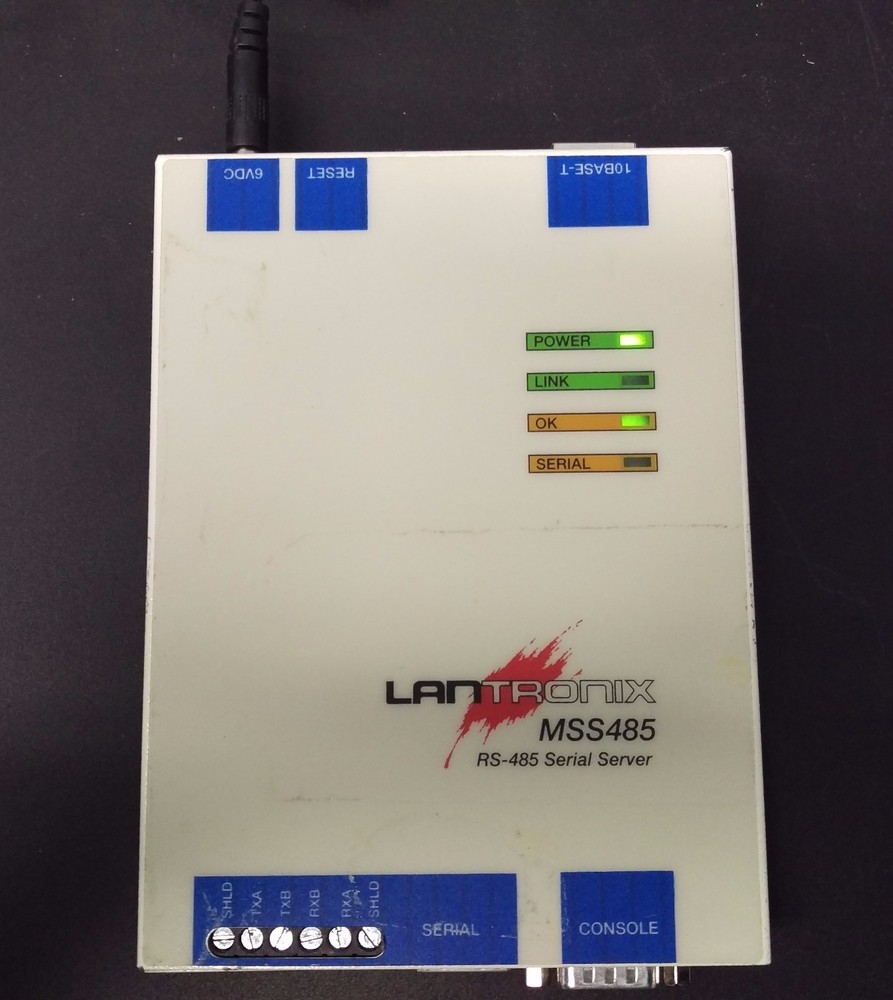 Lantronix MSS485 Device Server w/ AC adapter