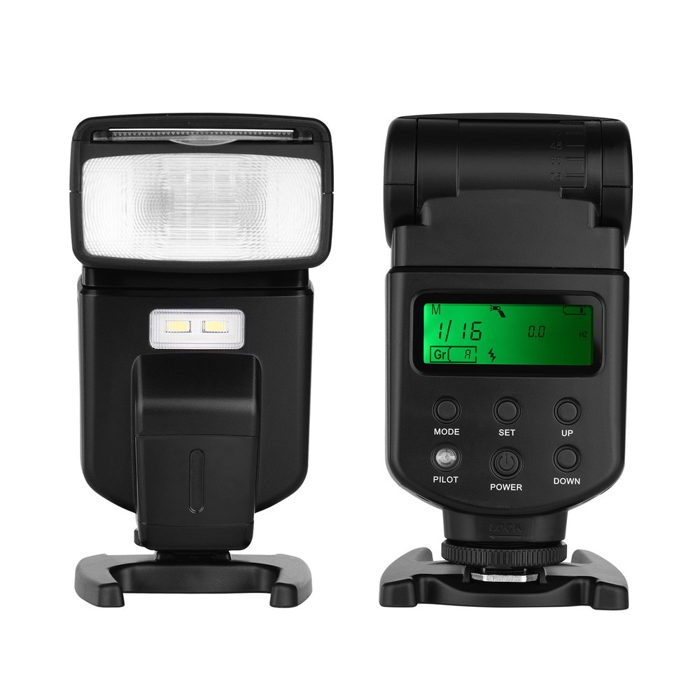 Andoer Universal Flash GN40 Adjustable LED Fill Light On-camera Flash
