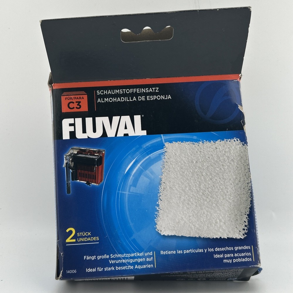 Fluval C3 Poly Foam Pad 2 Pack