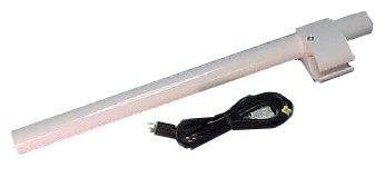 DCI Light Post Extension, 30", P&C Bushing, White