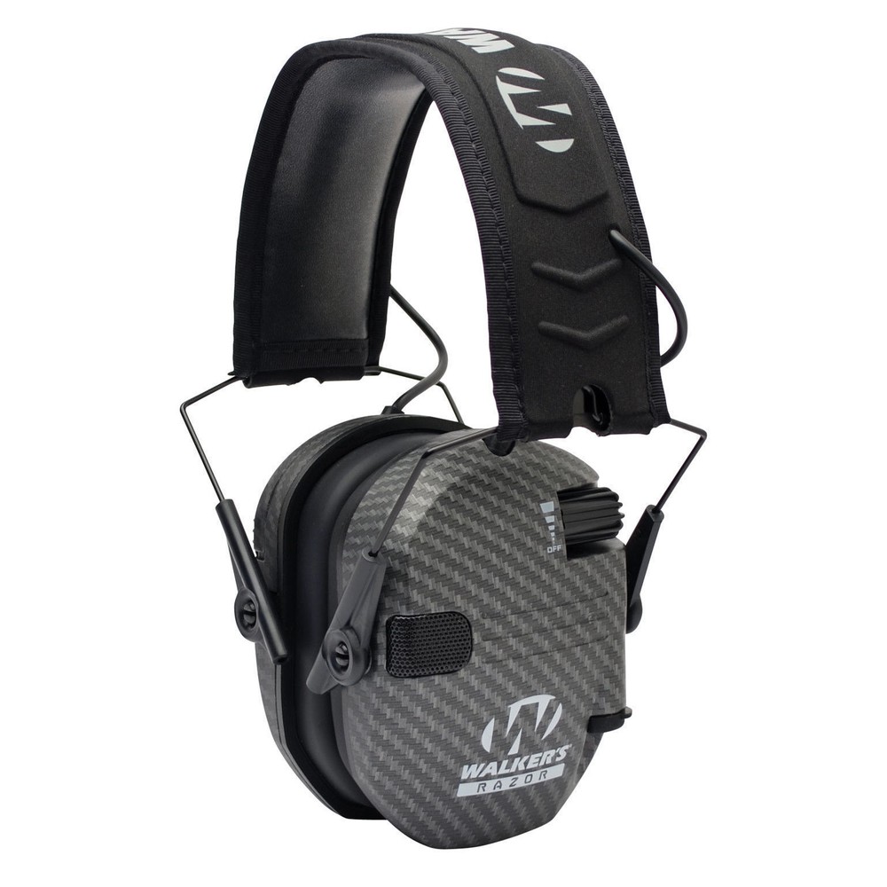 Walker’s Razor Slim Electronic Muff (Carbon)