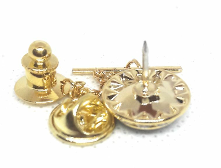 RELIGIOUS CROSS CRYSTAL TIE TACK / LAPEL PIN