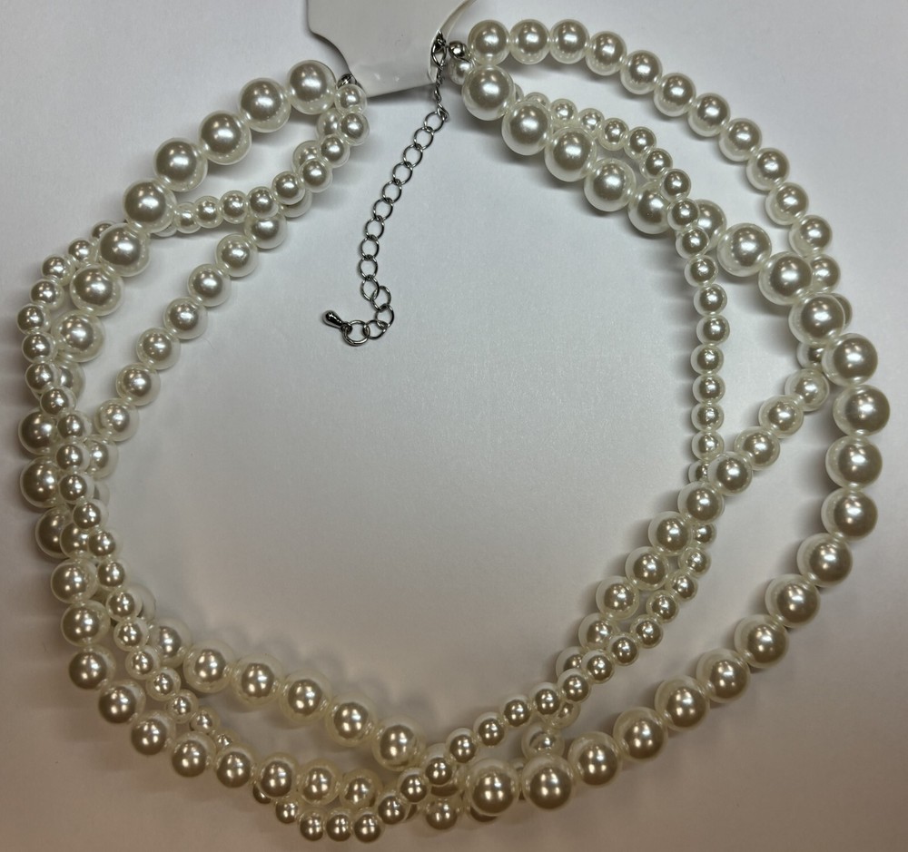 Pearl Link Choker Necklace