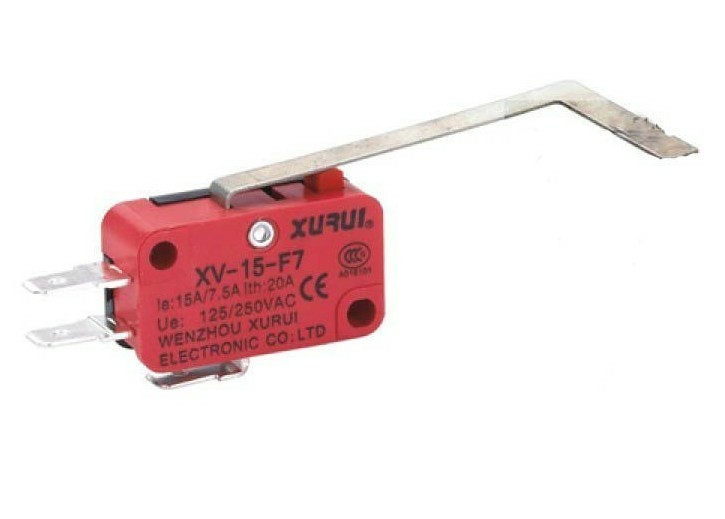 Miniature Micro Switch 15A Simulated Big "L" Lever Type Electrictool