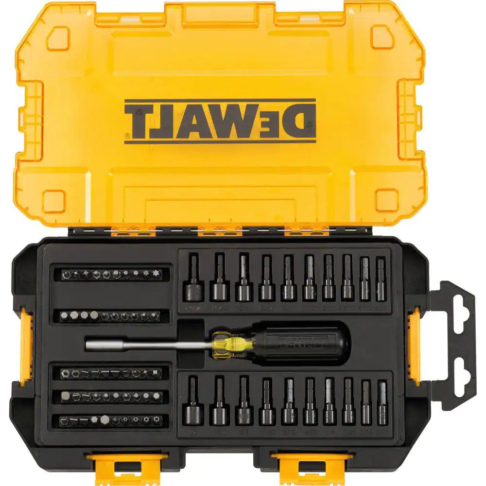 1/4 In. Multi-Bit and Nut Driver Set (70-Piece)