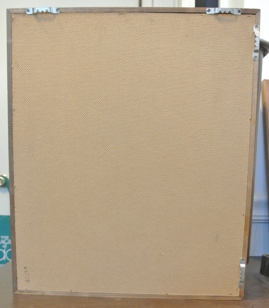 Vintage World War 2 Shadow Box US Navy Medals Ribbons Currency Flag USS Piedmont