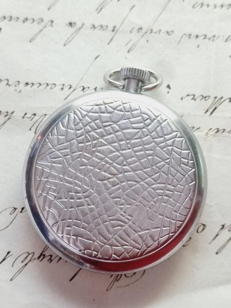 zorba nickel case pocket watch working