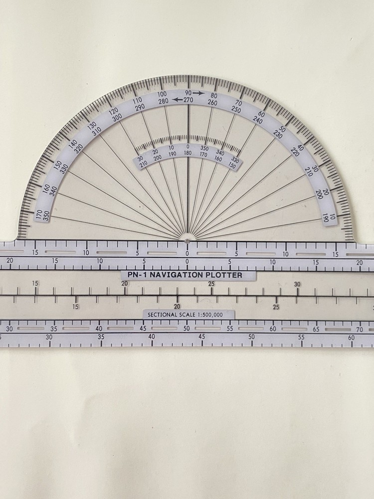 1985 Jeppesen Sanderson PN-1 Navigation Plotter