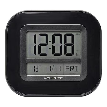 Atomic Digital Wall Clock, 9",  75172