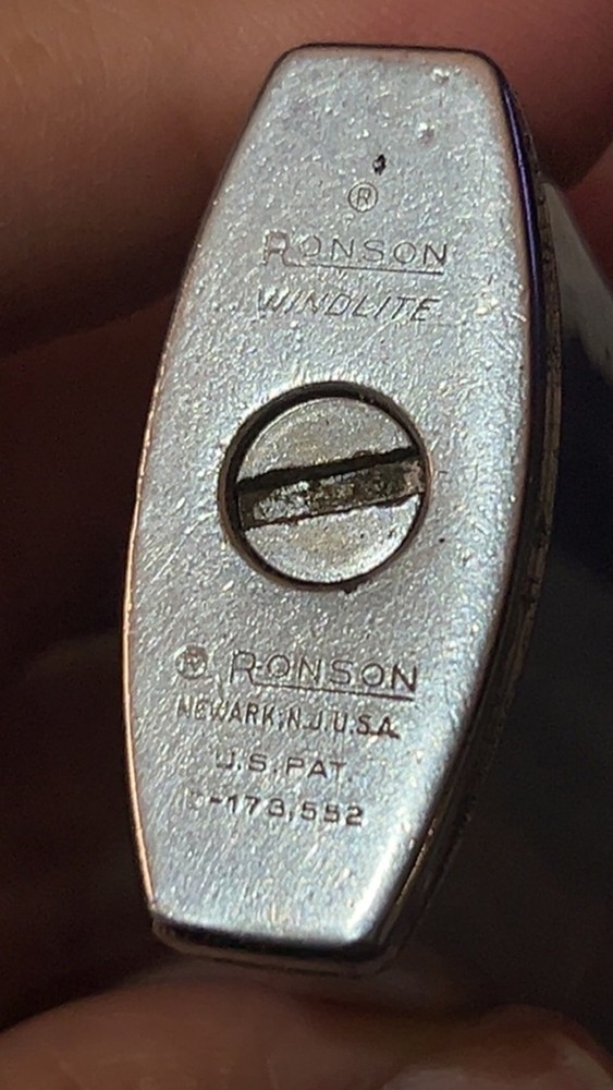 Men's Ronson Windlite Silver Lighter One Size