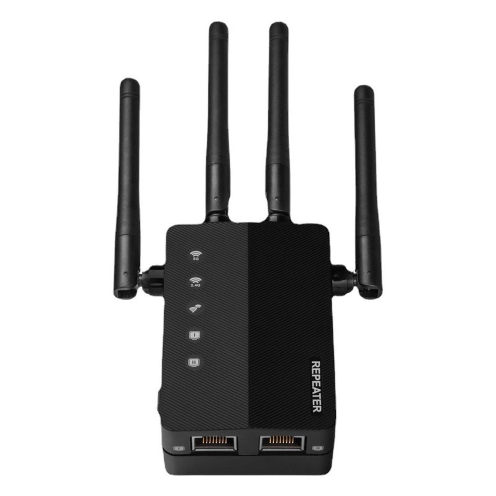 1 x WiFi Extender Signal Coverage Booster Compatible For Linux Easy To Setup