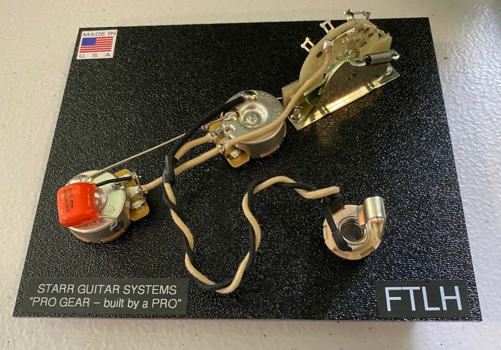 Fender Telecaster LEFTY Electronics Upgrade! CTS, CRL, & Orange Drop!