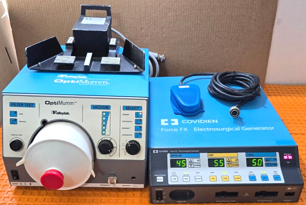 Valleylab Force FX System with Bipolar & Monopolar Foot Switch (Tested)