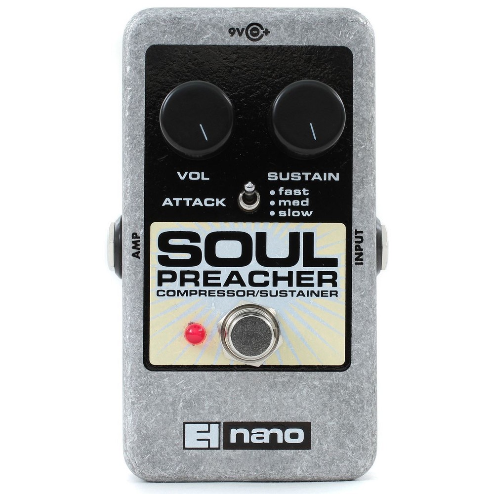 Electro-Harmonix EHX Soul Preacher Compressor/Sustainer Effects Pedal