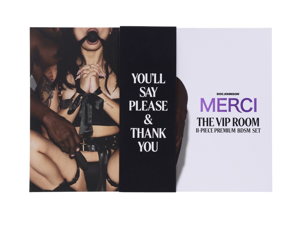 Doc Johnson Merci - The VIP Room BDSM Premium Set - Black