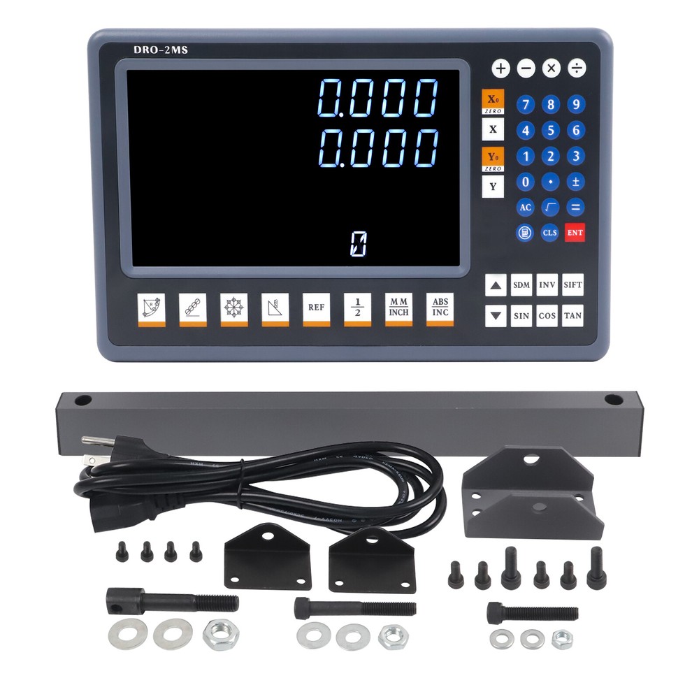 2 Axis 3 Axis Digital Readout 8'' LED Screen DRO TTL Glass Linear Scale Encoder
