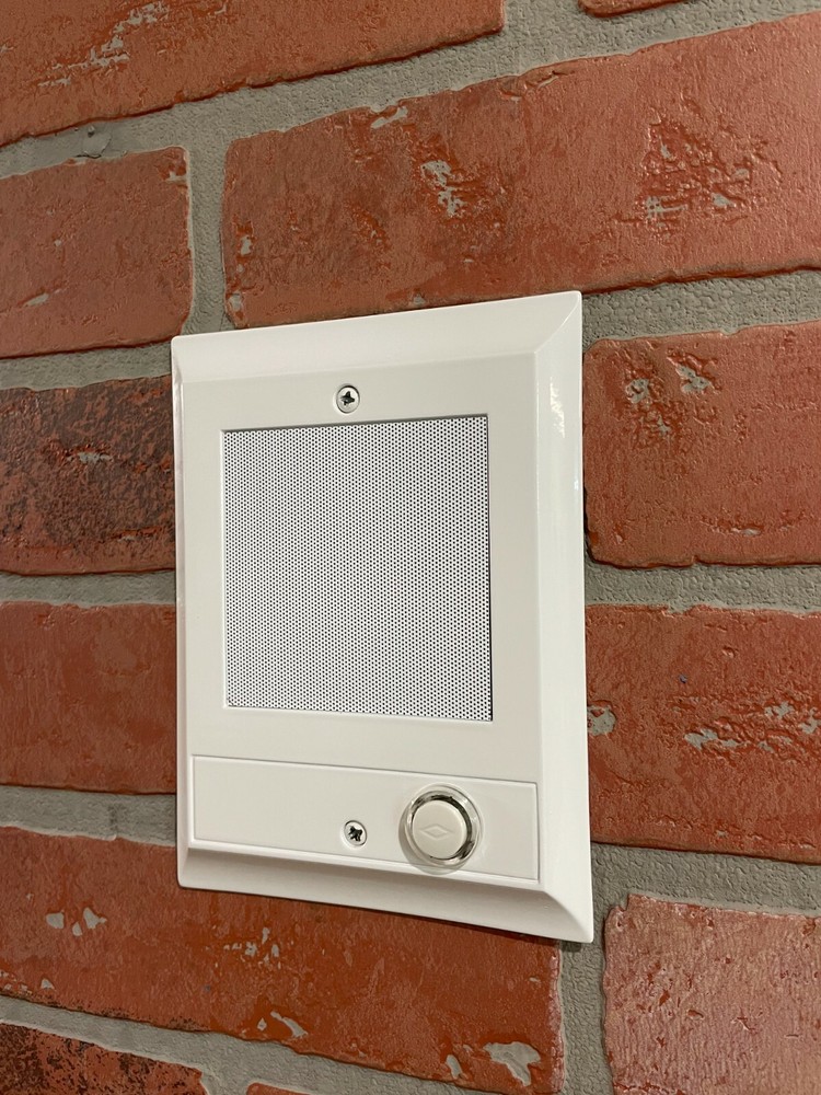 Replacement for NuTone IS-69WH Intercom Door Speaker w/ bell button IS69 - White