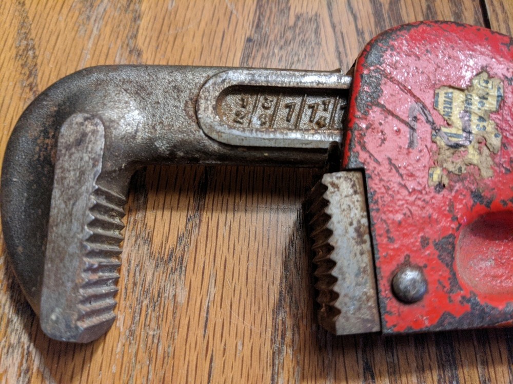 Vintage Fuller Tools Super Quality 14" Pipe Wrench Tool