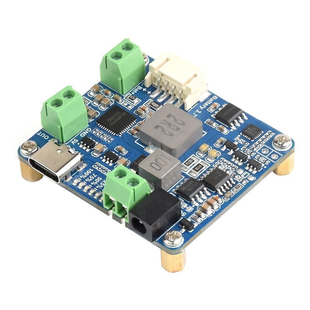 Waveshare Solar Power Manager Module Metal Construction 6V~24V Compatible