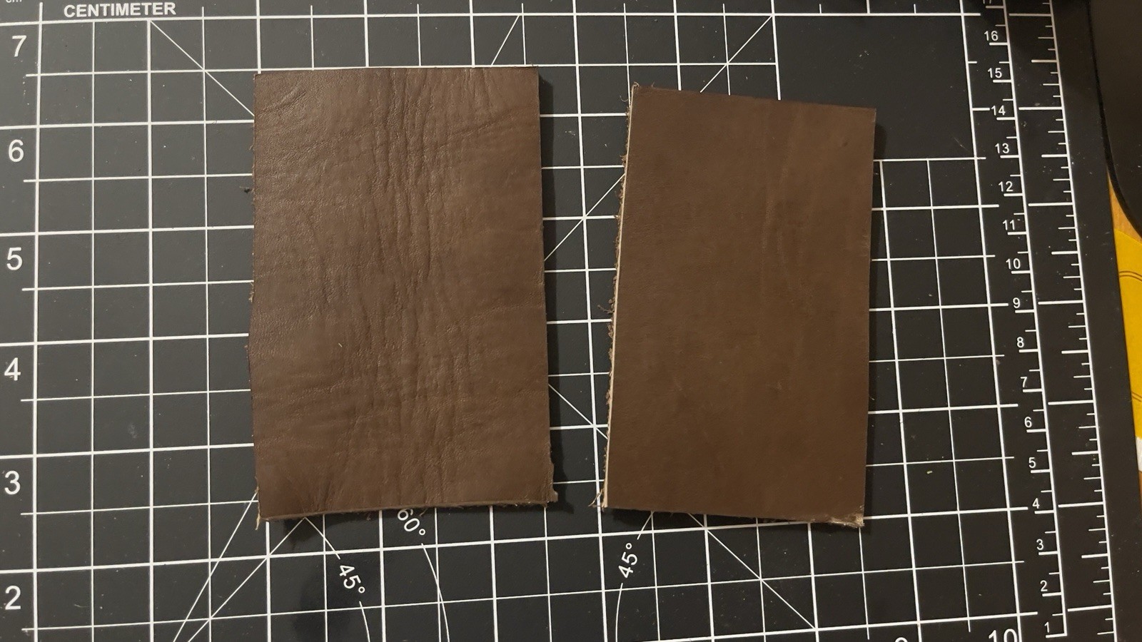 LEATHER HAND PAD Flint Knapping Primitive Knife Ishi Stick Preform Tool