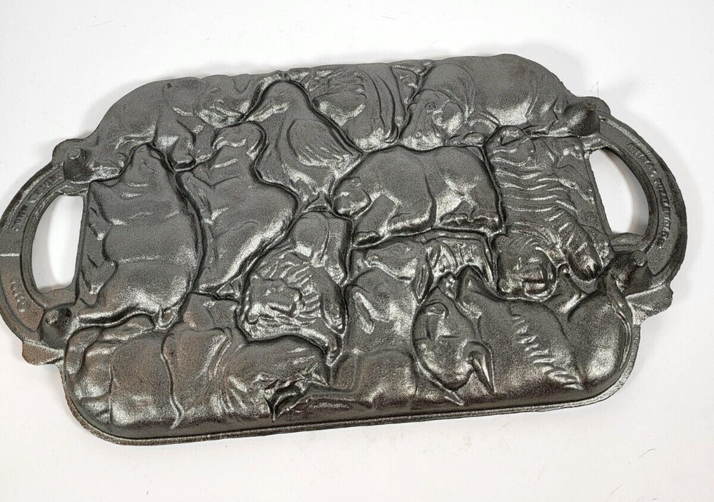 John Wright Animal Puzzle Cast Iron Mold 1984 New, Unused