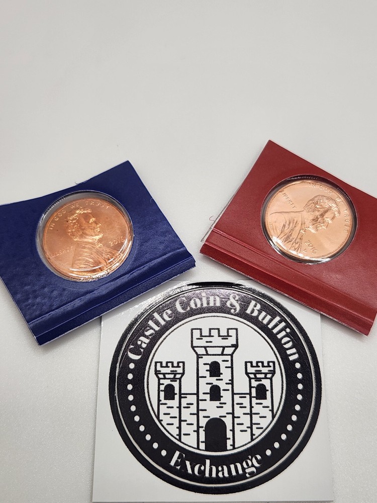2016 P And D Lincoln Sheild Penny Uncirculated
