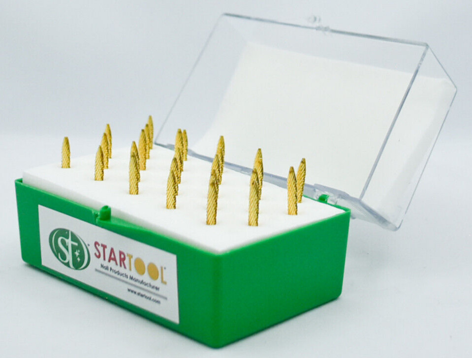 Startool 3/32" Cone (Large) Gold Under Nail Cleaner *( 6 Pieces )