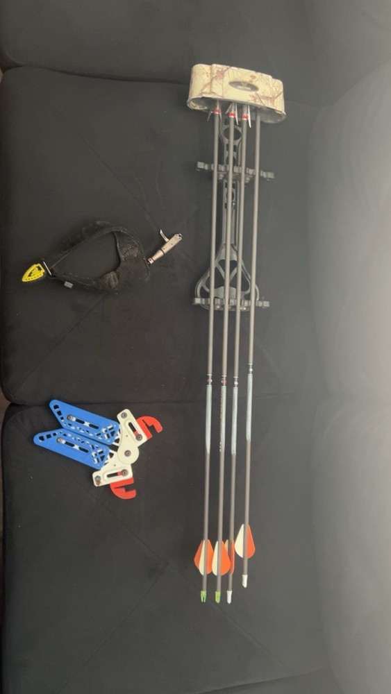 ObSession Bows K-34 Multicolor Target Compound Bow Right Hand Aluminum w/ Access