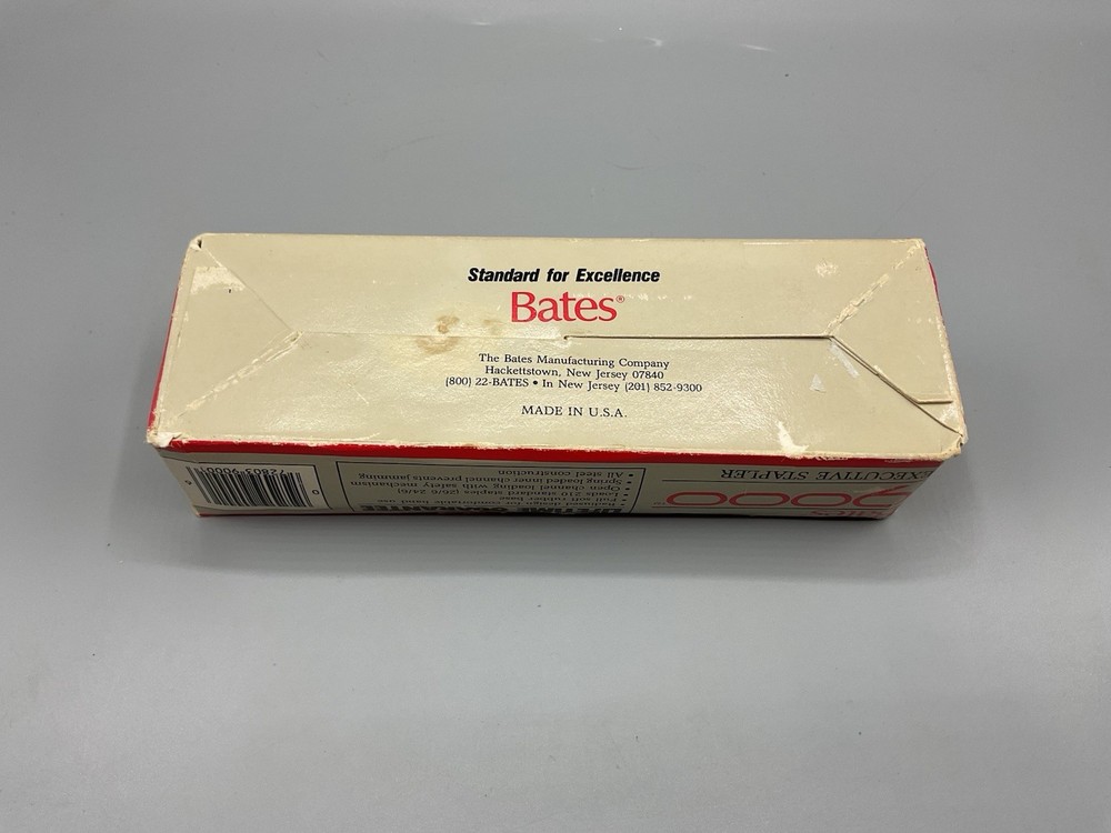 Bates 9000 Executive Stapler Black 9000BK