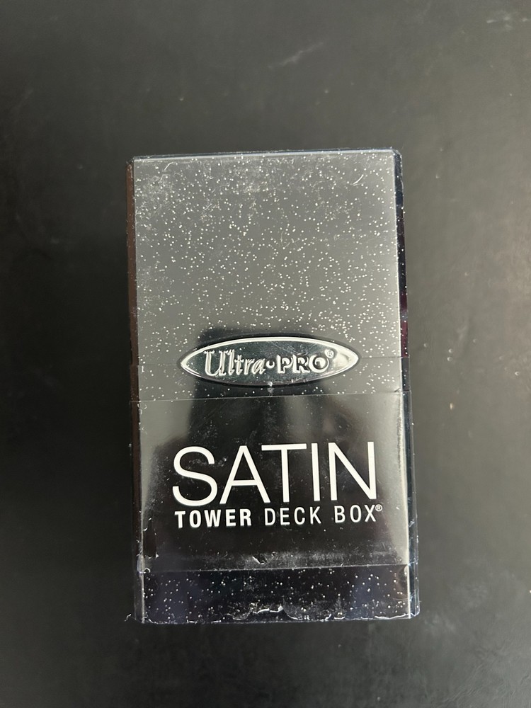 Ultra Pro Satin Black Tower DeckBox