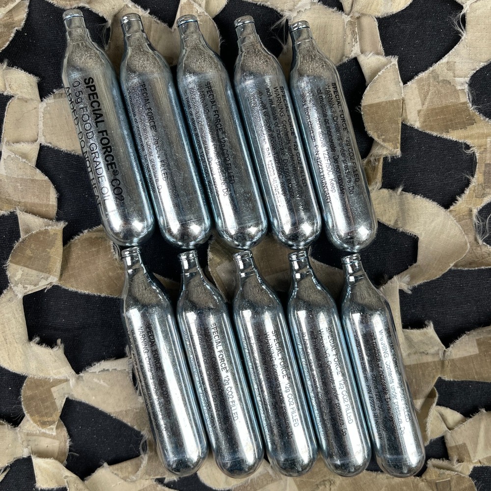 NEW Special Forces 12 Gram CO2 Cartridge - 10 Pack