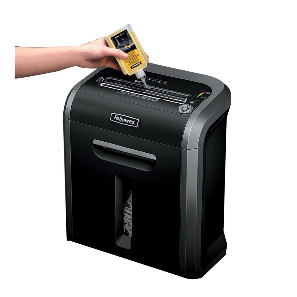Fellowes Powershred Performance Shredder Oil, 12 Oz. Extended Nozzle Bottle
