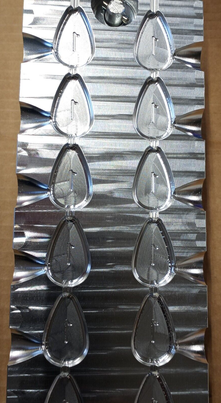 1 oz No Roll Sinker Mold - 16 CAVITY Production Mold