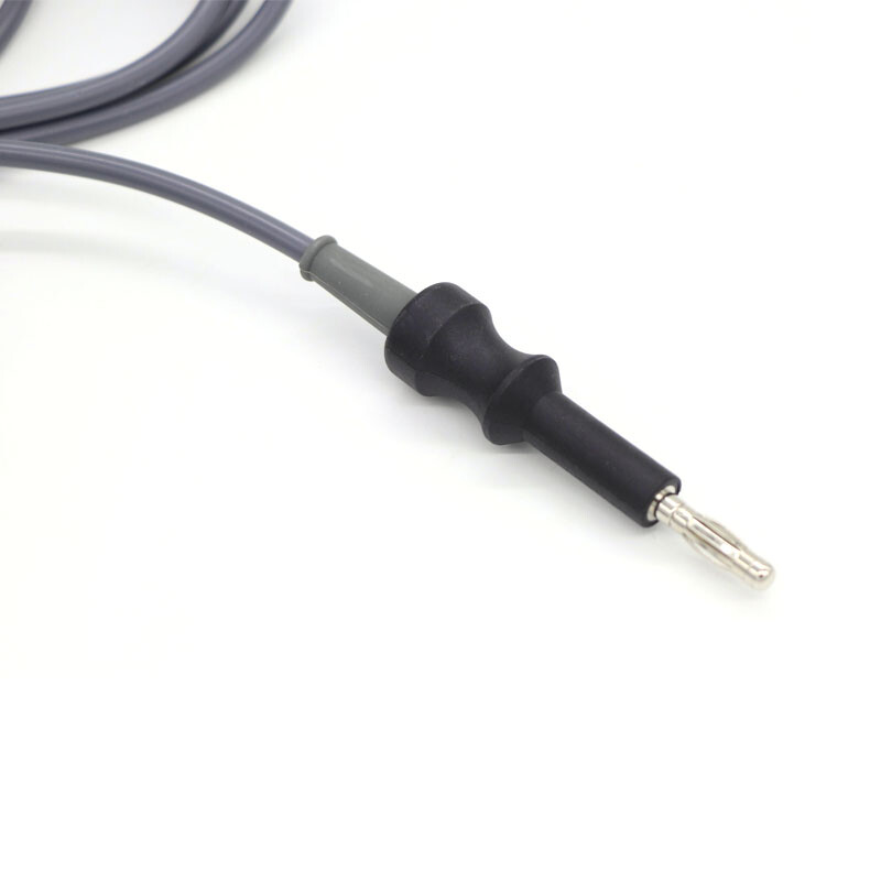 Endoscopic Unipolar Electrocoagulation Cable 4.0 to 4.0 Electrocoagulation Cable