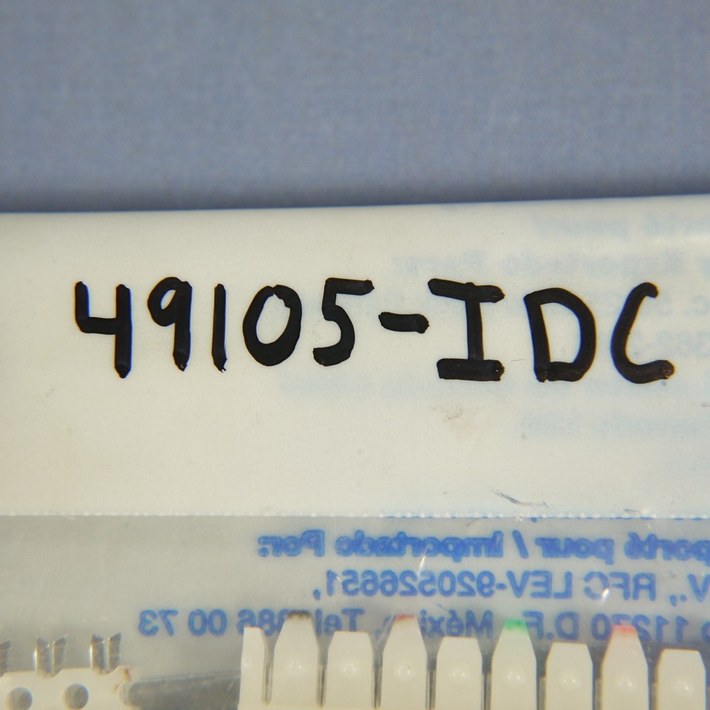 4 Leviton C-5 Connector Blocks 110-Type Base Terminal Patch Cat 5e 49105-IDC