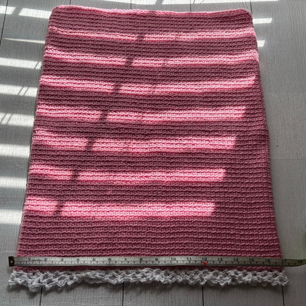 Handmade Pink Shimmer Cat Sack