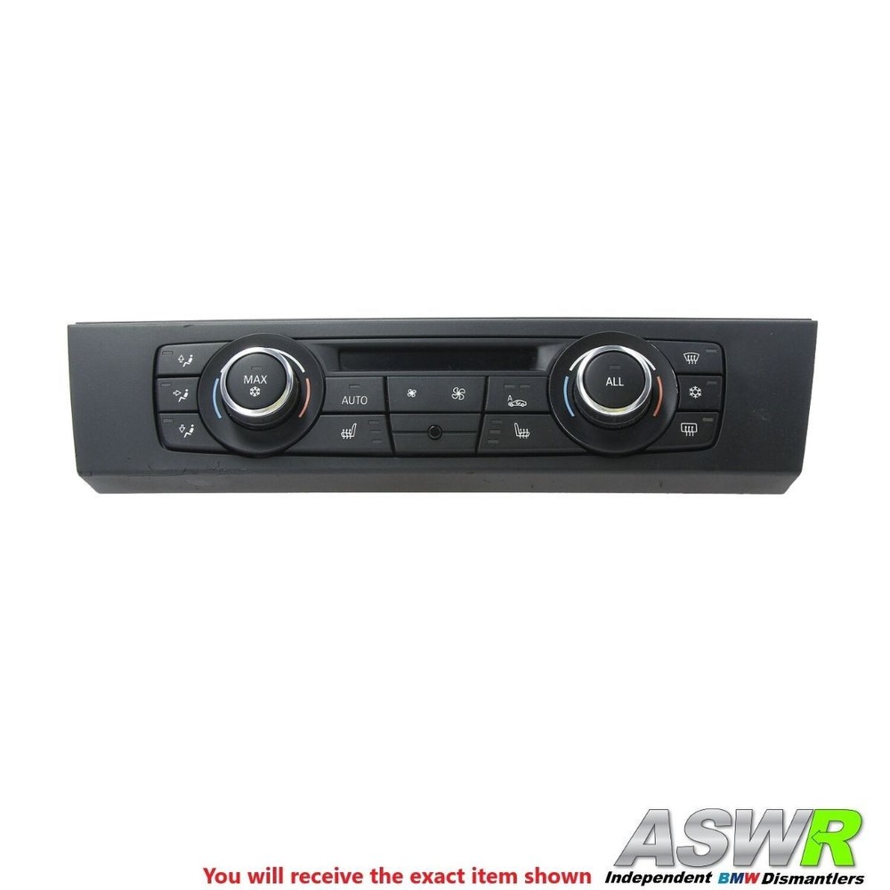 BMW E92 E93 3 SERIES Heater Air Conditioning Control Panel 64119292264