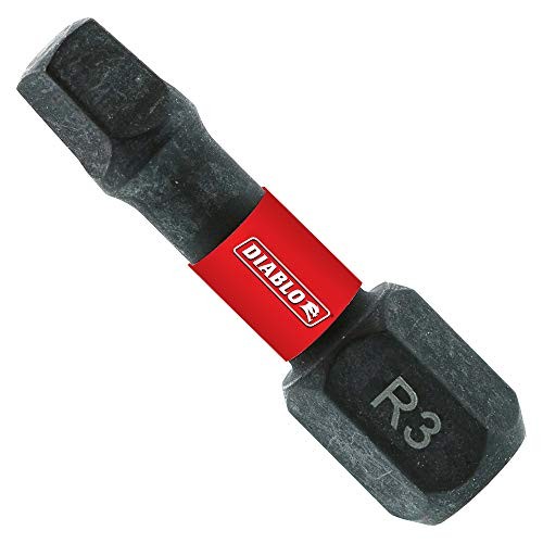 Diablo DSQ31P5 1" -3 Square Drive Bits (5-Pack)