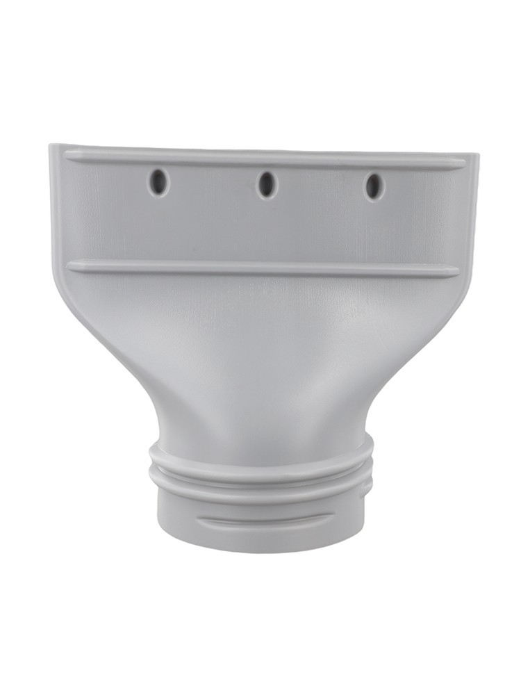 Exhaust Vent Flat Hose Adapter for Optimized Airflow and Compatibility